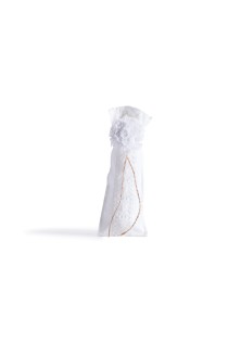 Beauty Home ΠΟΥΓΚΙ ΜΕ ΔΑΝΤΕΛΑ 6 x 19 cm ΛΕΥΚΟ-ΛΕΥΚΗ