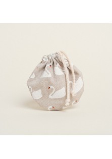 Beauty Home ΠΟΥΓΚΙ ΟΒΑΛ ΜΕ ΚΟΡΔΟΝΙ 13 x 14 cm ΚΥΚΝΟΙ