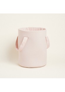 Beauty Home ΣΑΚΟΣ ΚΥΛΙΝΔΡΟΣ 43 x 30 cm ΣΤΕΦΑΝΙ ΡΟΖ-ΧΡΥΣΟ ΜΕ ΑΠΟΞΗΡΑΜΕΝΑ