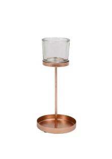 Beauty Home ΚΗΡΟΠΗΓΙΟ BILBAO ΡΟΖ ΧΡΥΣΟ 9.5 X 21.5 CM