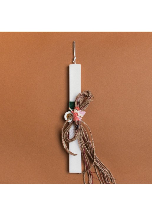 Beauty Home ΛΑΜΠΑΔΑ 33cm ΞΩΤΙΚΟ ΚΟΚΚΙΝΟ ΣΕ ΣΥΣΚΕΥΑΣΙΑ ΔΩΡΟΥ