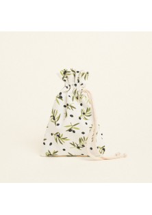 Beauty Home ΠΟΥΓΚΙ ΜΕ ΚΟΡΔΟΝΙ 12 x 17 cm ΜΙΚΡΕΣ ΕΛΙΕΣ ΛΕΥΚΟ ΦΟΝΤΟ 140 CM