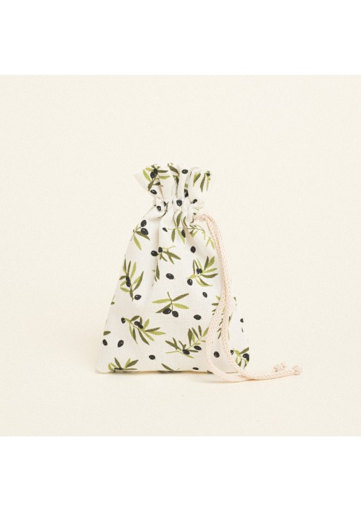 Beauty Home ΠΟΥΓΚΙ ΜΕ ΚΟΡΔΟΝΙ 12 x 17 cm ΜΙΚΡΕΣ ΕΛΙΕΣ ΛΕΥΚΟ ΦΟΝΤΟ 140 CM