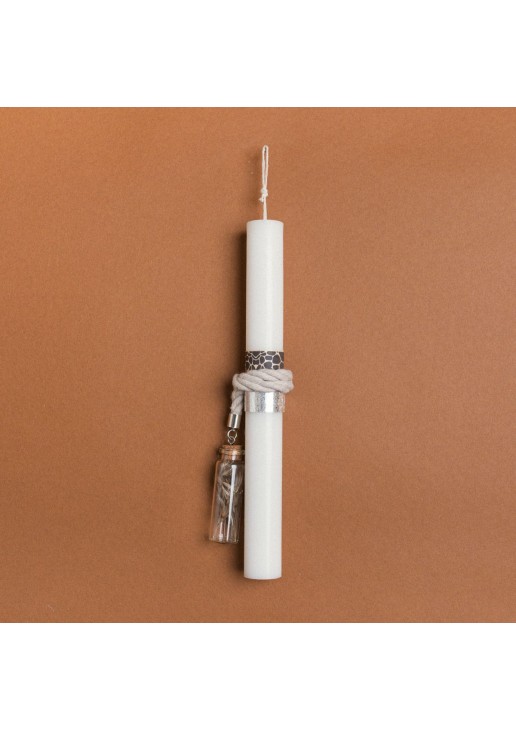 Beauty Home ΛΑΜΠΑΔΑ 25cm ΓΥΑΛΙΝΟ ΜΠΟΥΚΑΛΑΚΙ ΜΕ ΑΠΟΞΗΡΑΜΕΝΟ ΜΠΕΖ ΣΕ ΣΥΣΚΕΥΑΣΙΑ ΔΩΡΟΥ