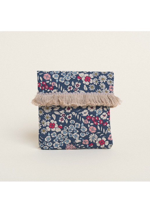 Beauty Home ΠΟΥΓΚΙ 12 x 17 cm ΜΠΛΕ ΦΛΟΡΑΛ