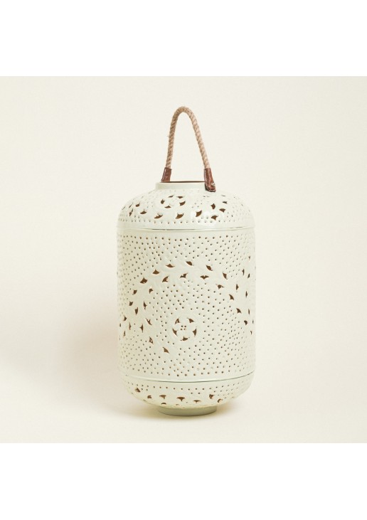 Beauty Home ΦΑΝΑΡΙ ΜΕΤΑΛΙΚΟ ΜΕΝΤΑ 51 x 28 cm