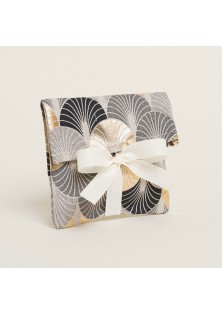 Beauty Home ΠΟΥΓΚΙ ΜΕ ΚΟΡΔΕΛΑ 12 x 17 cm ΧΡΥΣΟ ART DECO