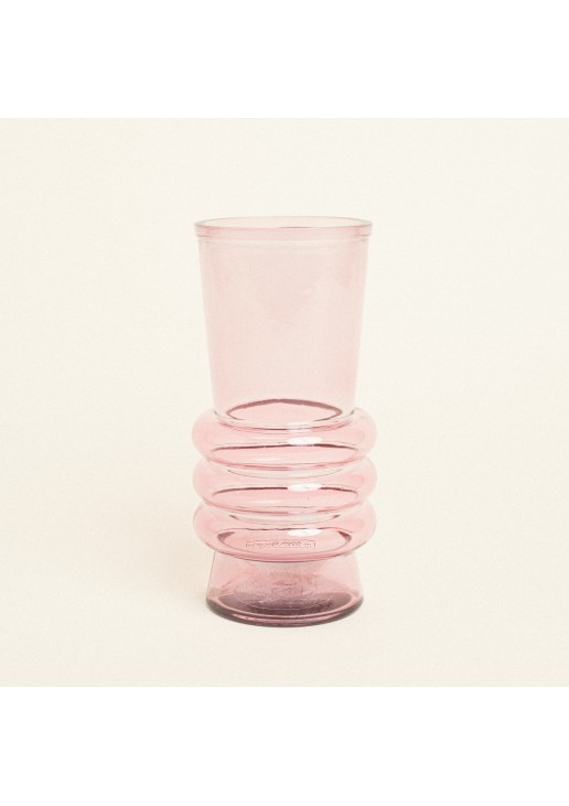 Beauty Home Γυάλινο Βάζο Ελάνη 25 CM