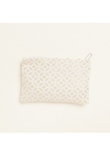 Beauty Home ΠΟΡΤΟΦΟΛΑΚΙ 9 x 16 cm ΖΑΚΑΡ ΕΚΡΟΥ- ΧΡΥΣΟ