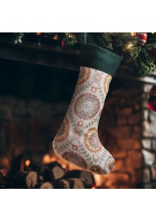 Beauty Home ΚΑΛΤΣΑ 50 x 30 CM ΣΤΟΦΑ ΙΝΔΙΚΟΙ ΚΥΚΛΟΙ