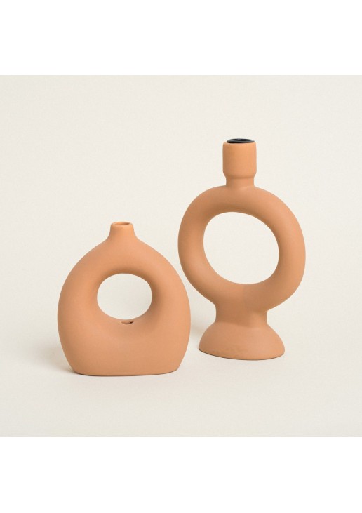 Beauty Home ΒΑΖΟ ΚΕΡΑΜΙΚΟ ΚΑΜΕΛ Sofia 15,9 x 13,5 cm