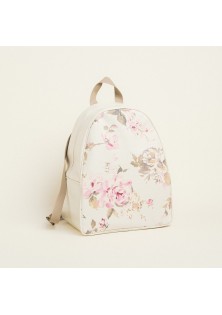 Beauty Home BACKPACK 43x35x23cm ΚΛΑΣΙΚΟ ΦΛΟΡΑΛ