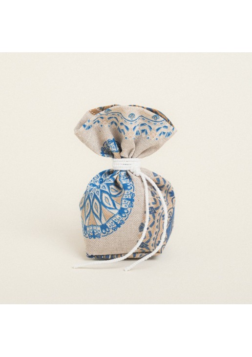 Beauty Home ΠΟΥΓΚΙ ΜΕ ΒΑΣΗ 8 x 12 cm ΜΠΛΕ ΜΑΝΤΑΛΑ