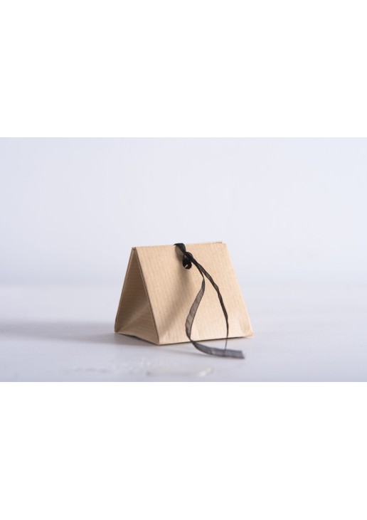 Beauty Home ΤΡΙΓΩΝΟ ΚΟΥΤΑΚΙ Εκρού 8 x 8 x 8 cm