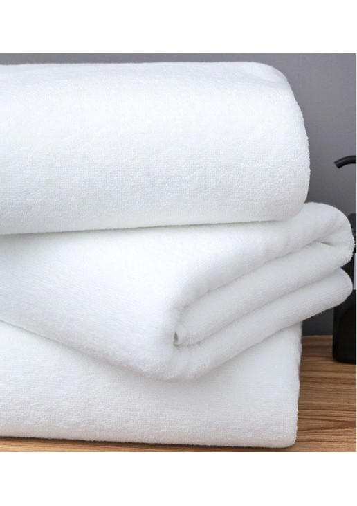 Beauty Home Πετσέτα Προσώπου Ξενοδοχείου Crystal 600gsm Art Ε3012 100% Cotton 50x95 Λευκό