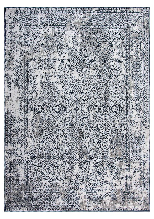 Χαλί 5901 GREY NAVY Σετ Κρεβατοκάμαρας (67 x 140 (2) + 67 x 230 εκ.) MADI