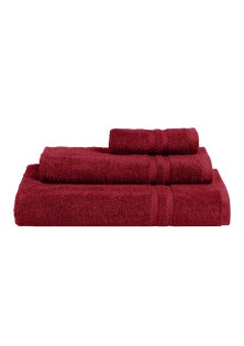 Πετσέτα AVELA BURGUNDY Πετσέτα μπάνιου: 80 x 150 εκ. MADI