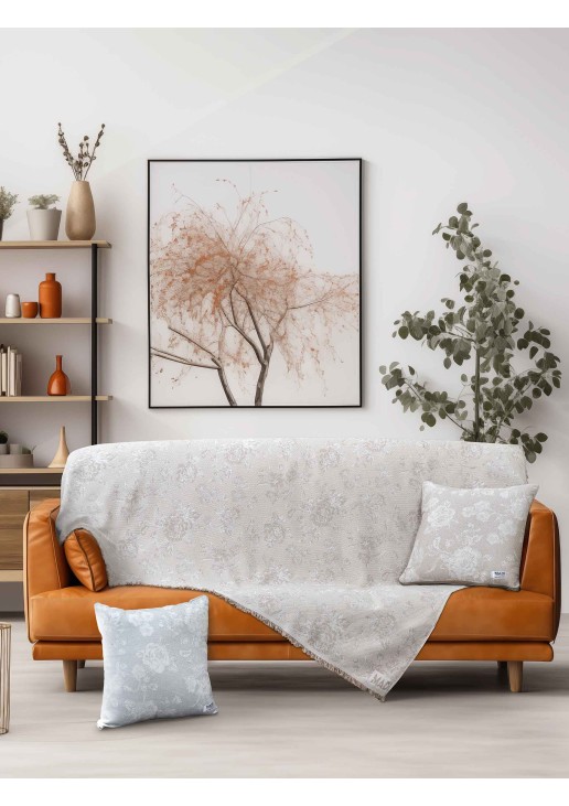 Ριχτάρι AZALITH BEIGE Ριχτάρι διθέσιου καναπέ: 170 x 250 εκ. MADI