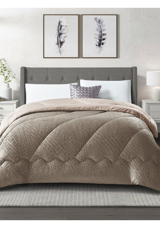 Κουβερτοπάπλωμα BLANKORO CREAM Κουβερτοπάπλωμα υπέρδιπλο: 220 x 240 εκ. MADI