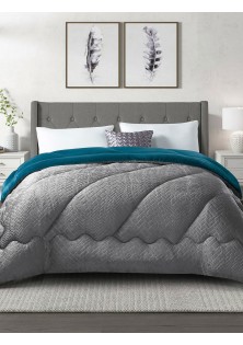 Κουβερτοπάπλωμα BLANKORO PETROL Κουβερτοπάπλωμα μονό: 160 x 220 εκ. MADI