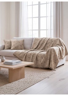 Ριχτάρι BOTANY BEIGE Ριχτάρι διθέσιου καναπέ: 170 x 250 εκ. MADI