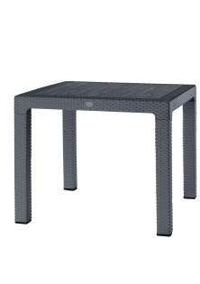 Τραπέζι Rattan BREEZE ANTHRACITE Τραπέζι: 90 x 90 εκ. MADI