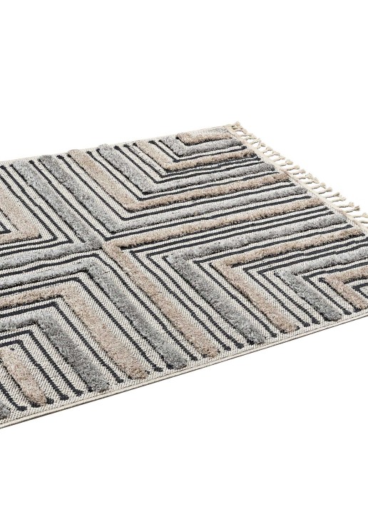 Χαλί CABLES Σετ Κρεβατοκάμαρας (67 x 140 (2) + 67 x 230 εκ.) MADI