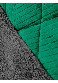 Κουβερτοπάπλωμα CHILL GREEN ANTHRACITE Κουβερτοπάπλωμα μονό: 160 x 220 εκ. MADI