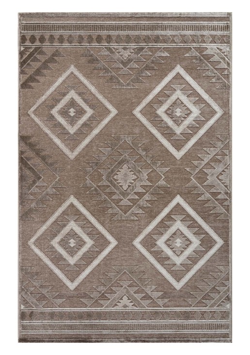 Χαλί CRYSTALLINI BEIGE Σετ Κρεβατοκάμαρας (67 x 140 (2) + 67 x 230 εκ.) MADI