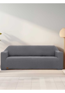 Ελαστικά καλύμματα καναπέ DYNAMIC DARK GREY Ελαστικό κάλυμμα τριθέσιου καναπέ MADI