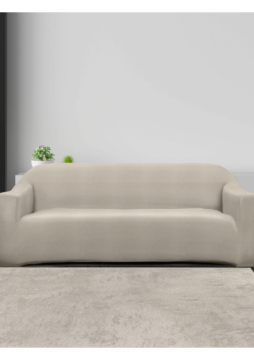 Ελαστικά καλύμματα καναπέ EARTHLINE BEIGE Ελαστικό κάλυμμα διθέσιου καναπέ MADI