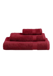 Πετσέτα FROVA BURGUNDY Πετσέτα μπάνιου: 80 x 150 εκ. MADI