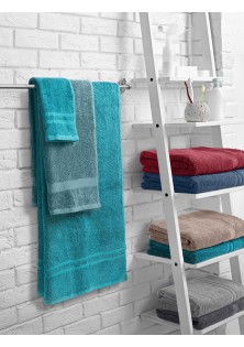 Πετσέτα FROVA DENIM BLUE Πετσέτα χεριών: 30 x 50 εκ. MADI