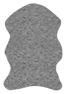 Χαλί GLACIAL GREY ANIMAL Σετ Κρεβατοκάμαρας (75 x 140 (2) + 75 x 230 εκ.) MADI