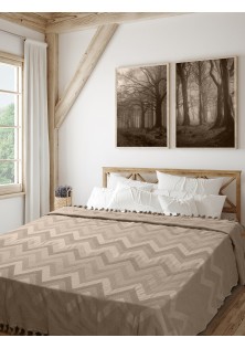 Κουβέρτα Πικέ Ζακάρ GOLWE BEIGE Κουβέρτα Πικέ Ζακάρ: 220 x 240 εκ. MADI