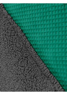 Κουβέρτα GRAUPEL GREEN ANTHRACITE Κουβέρτα καναπέ: 125 x 170 εκ. MADI