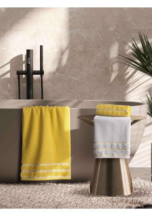 Πετσέτα HAZY GREY Πετσέτα μπάνιου: 80 x 150 εκ. MADI