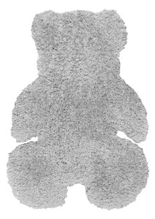 Παιδικό Χαλί LIGHT GREY SHADE TEDDY BEAR 120 x 140 εκ. MADI