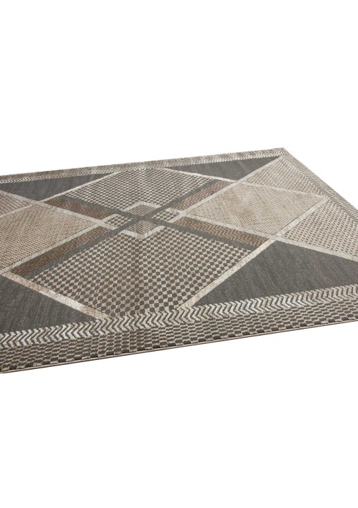 Χαλί LOZENGE GREY 133 x 190 εκ. MADI
