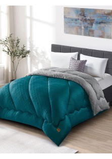 Κουβερτοπάπλωμα LUNORA PETROL Κουβερτοπάπλωμα King: 240 x 260 εκ. MADI
