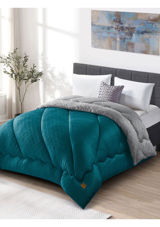 Κουβερτοπάπλωμα LUNORA PETROL Κουβερτοπάπλωμα King: 240 x 260 εκ. MADI