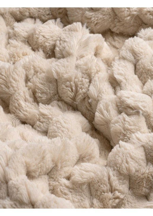 Ριχτάρι MAISONY BEIGE Ριχτάρι τριθέσιου καναπέ: 180 x 300 εκ. MADI