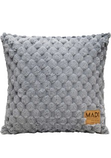 Διακοσμητικό Μαξιλάρι MAISONY GREY Διακοσμητική μαξιλαροθήκη: 45 x 45 εκ. MADI