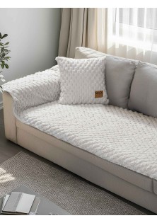 Μεμονωμένο γούνινo κάλύμμα MAISONY WHITE Μεμονωμένο γούνινο κάλυμμα για καναπέ γωνία 300 x 90 εκ. MADI
