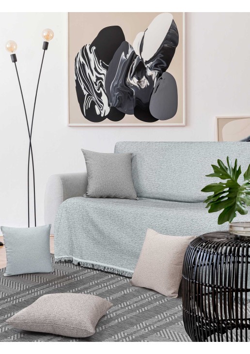 Ριχτάρι MONOCOLORE TURQUOISE Ριχτάρι διθέσιου καναπέ: 170 x 250 εκ. MADI