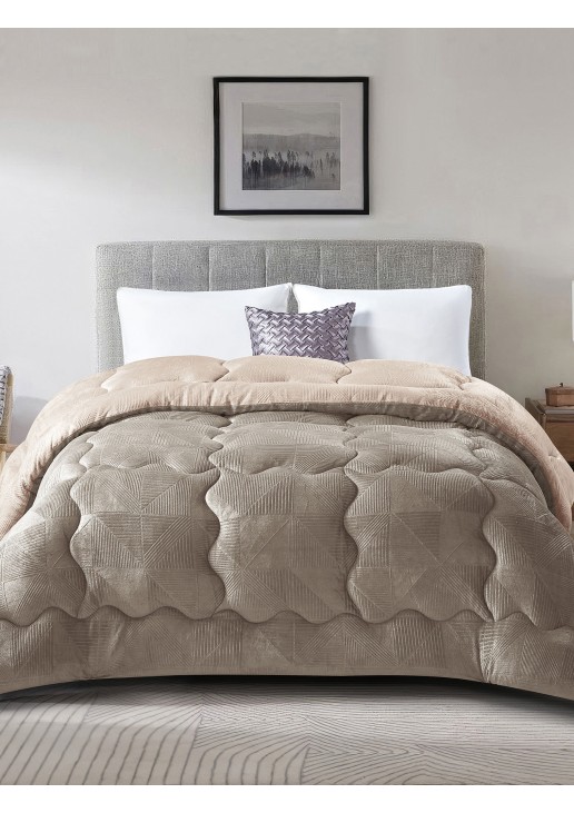 Κουβερτοπάπλωμα NIVORO CREAM Κουβερτοπάπλωμα King: 240 x 260 εκ. MADI