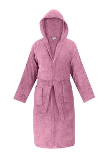 Μπουρνούζι με κουκούλα OLIA NUDE PINK Μπουρνούζι με κουκούλα: Medium MADI