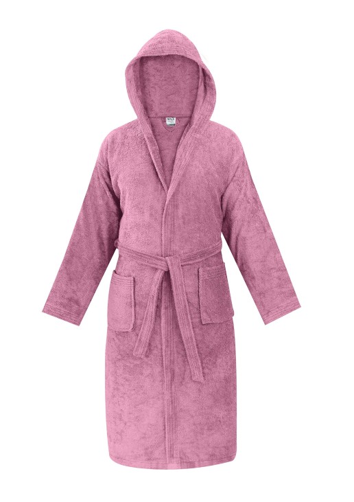 Μπουρνούζι με κουκούλα OLIA NUDE PINK Μπουρνούζι με κουκούλα: Small MADI