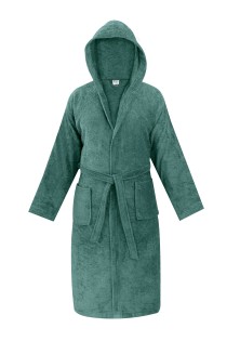 Μπουρνούζι με κουκούλα OLIA TEAL Μπουρνούζι με κουκούλα: XXLarge MADI