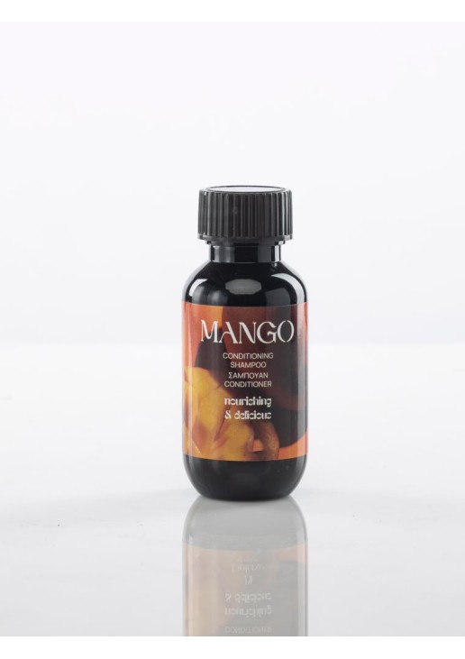 Σαμπουάν και Conditioner 2 σε 1 σε μπουκαλάκι Μάνγκο PAVRO Σαμπουάν και Conditioner 2 σε 1 σε μπουκαλάκι: 30 ml MADI